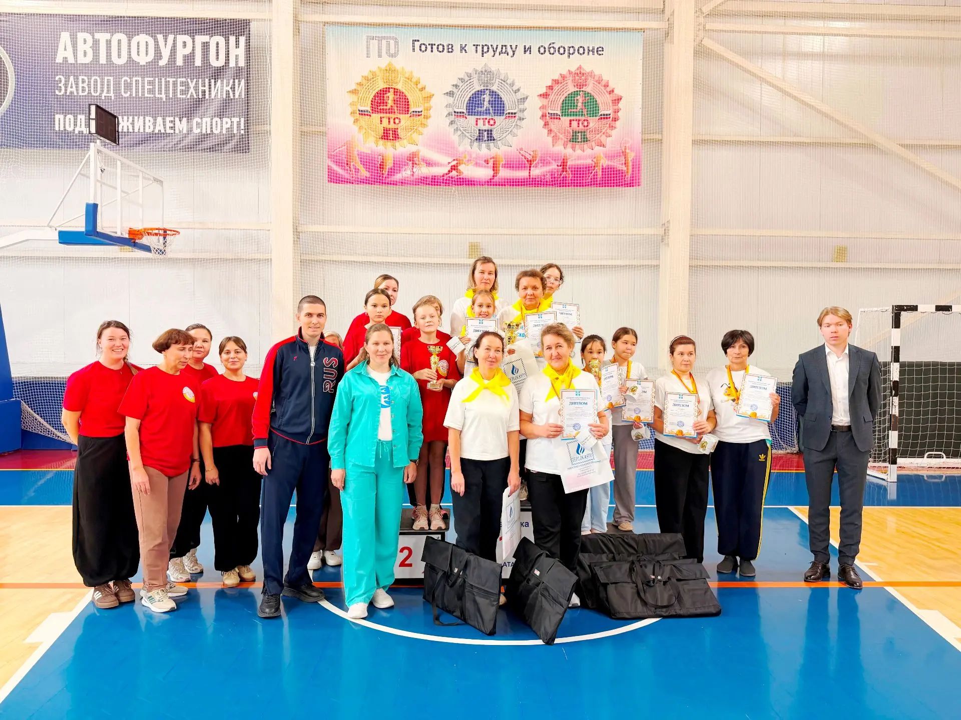 На спартакиаде «Грация села»