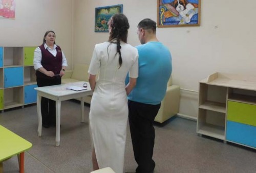 В козловской колонии сыграли свадьбу