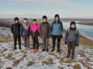 В учебно тренировочном походе