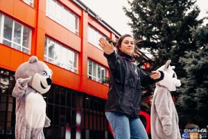 Наш активный волонтер