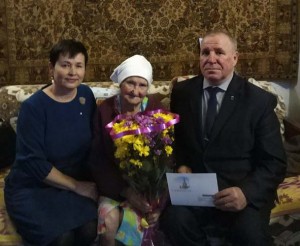 Юбилей труженица тыла